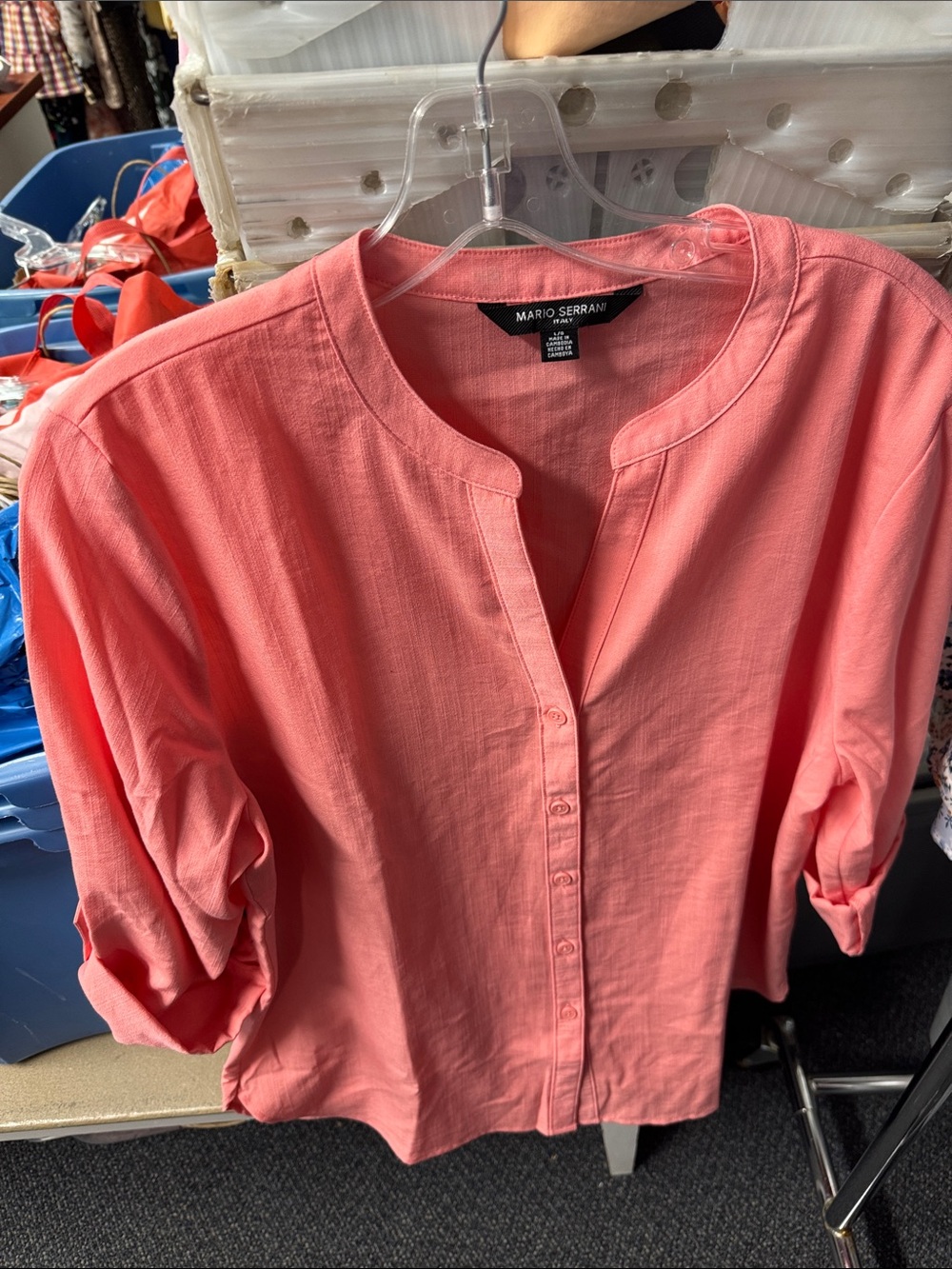 Mario Serrani button down L // 090249
